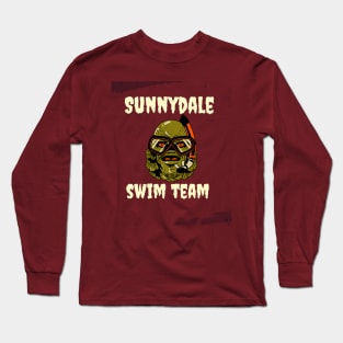 Buffy "Sunnydale swim team" scuba monster Long Sleeve T-Shirt